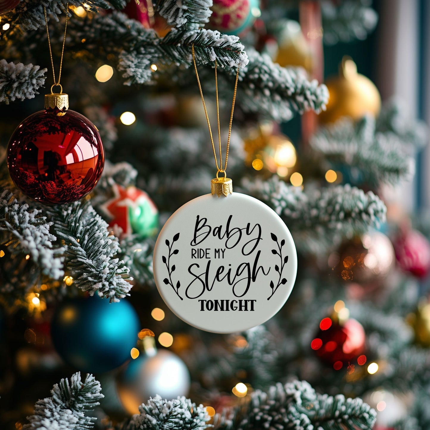 Spicy & Nice: Naught Christmas Ornaments for Grown ups