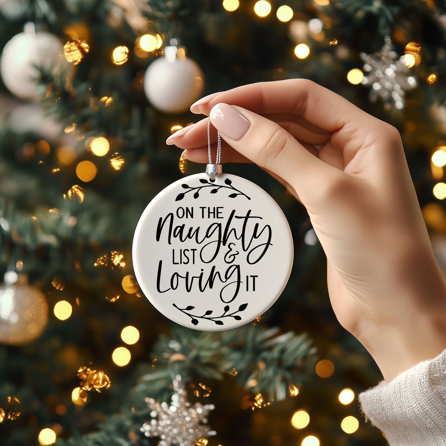 Spicy & Nice: Naught Christmas Ornaments for Grown ups
